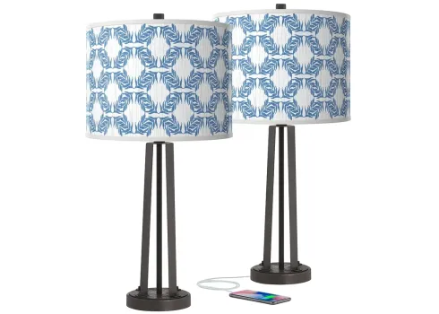90534-giclee-glow-susan-25-1-2-leaf-symmetry-bronze-usb-lamps-set-of-2-1.webp