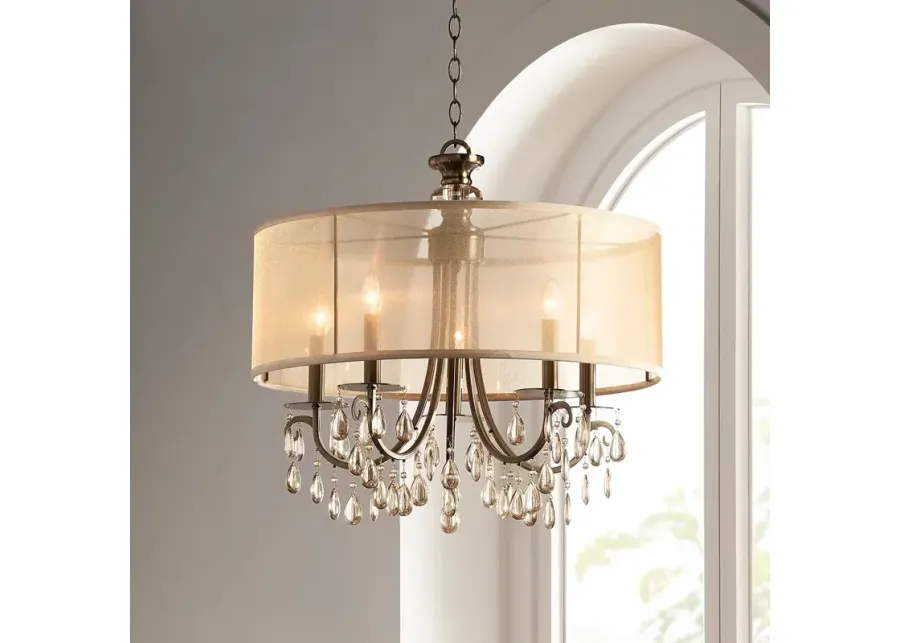 Hampton Collection Antique Brass 24" Wide Chandelier-gold 1 90837-hampton-collection-antique-brass-24-wide-chandelier-gold-1.webp