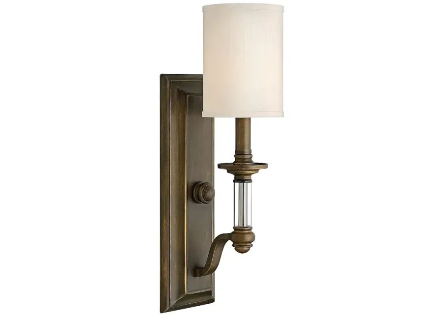 Hinkley Sussex 17 3/4" High English Bronze Wall Sconce-brown