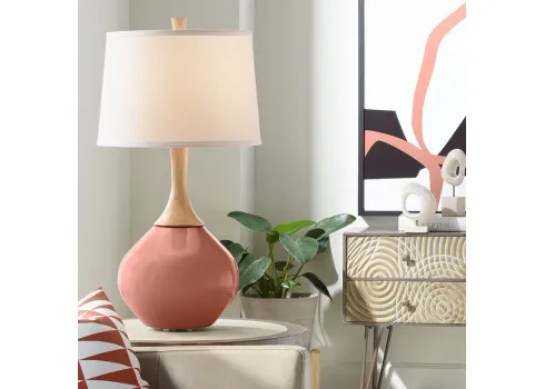 91159-color-plus-wexler-31-fog-linen-shade-with-rojo-dust-table-lamp-red-1.webp