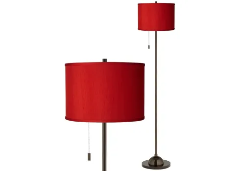 91457-possini-euro-62-red-textured-faux-silk-bronze-club-floor-lamp-red-1.webp