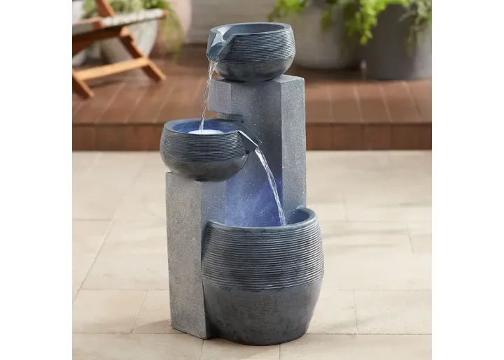 91498-john-timberland-three-bowl-31-1-2-gray-faux-stone-fountain-with-led-red-1.webp