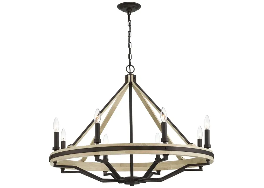 Minka-Lavery Sonoma 8-Light 34-in Bronze and Natural Solid Wood Chandelier-brown 1 91571-minka-lavery-sonoma-8-light-34-in-bronze-and-natural-solid-wood-chandelier-brown-1.webp