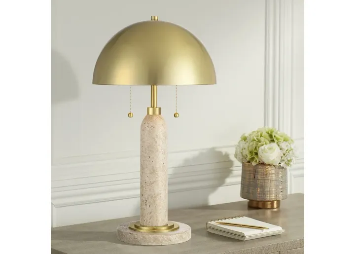 91887-possini-euro-chanterelle-24-1-2-faux-stone-and-brass-dome-table-lamp-gold-1.webp