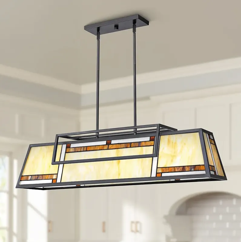 91935-quoizel-atwater-38-1-2-wide-matte-black-4-light-island-pendant-yellow-1.webp