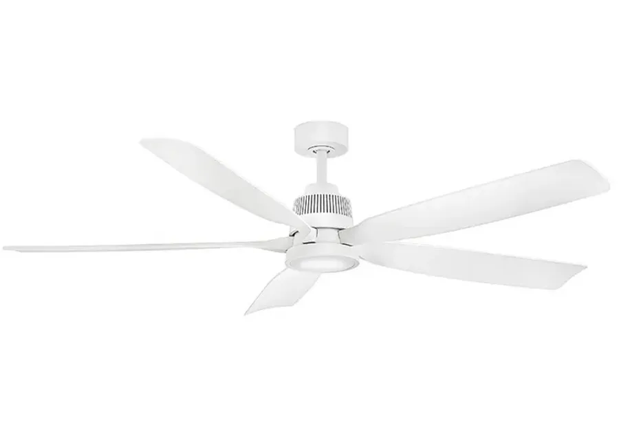 Hinkley Fan Bodin 64" LED Smart Fan Matte White-white