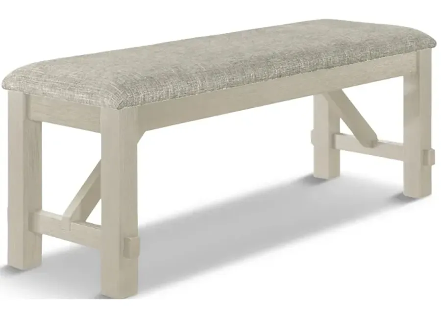 Maribelle Dining Bench - White