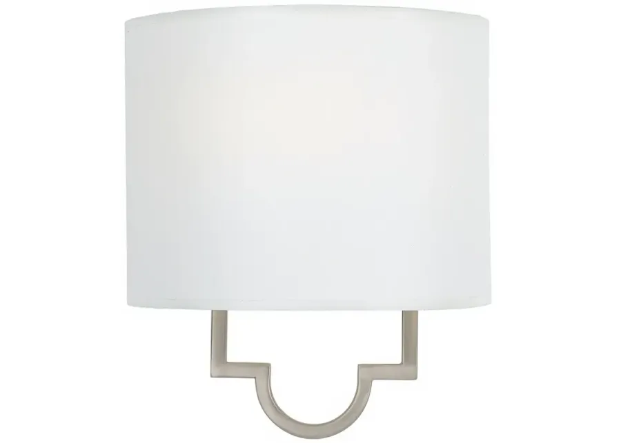 Millennium Collection Pewter 10" High Wall Sconce-silver