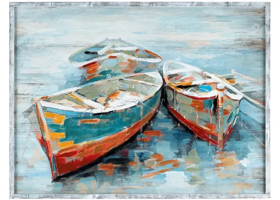 Beaufort 48" Wide Rectangular Framed Print Wall Art-48