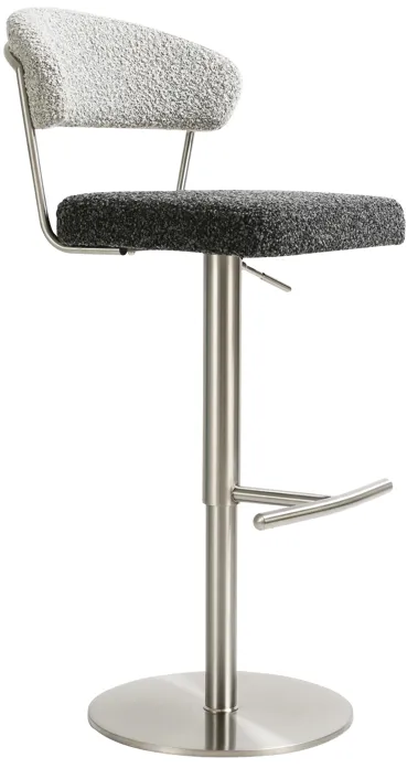 93377-cosmo-black-and-grey-boucle-adjustable-stool-black-grey-1.webp