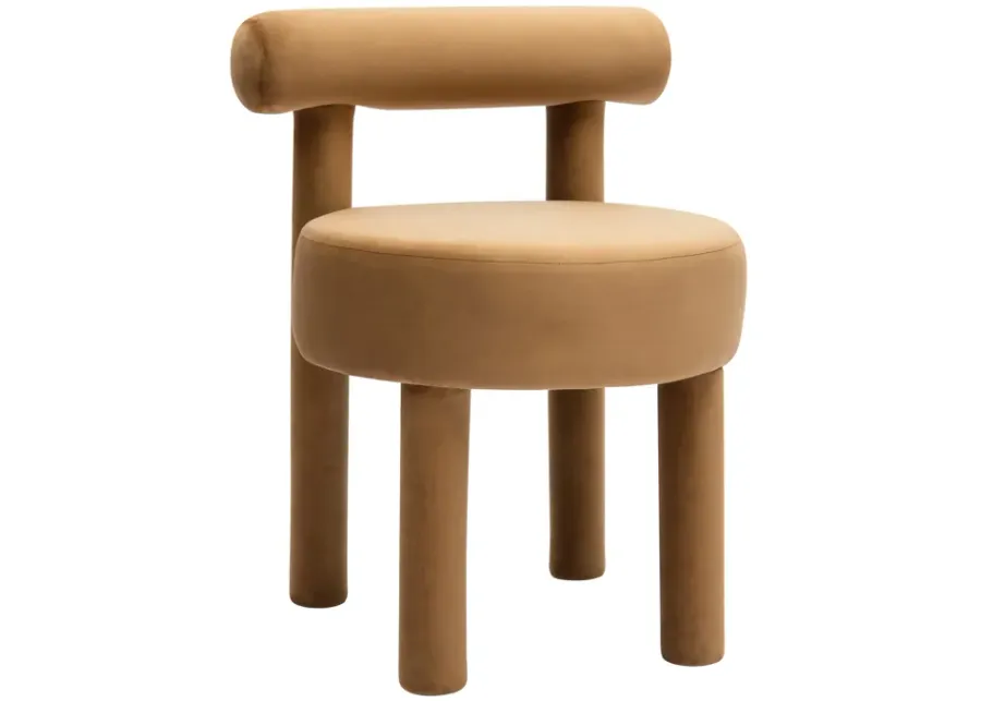 Carmel Cognac Velvet Dining Chair-Cognac 1 93461-carmel-cognac-velvet-dining-chair-cognac-1.webp