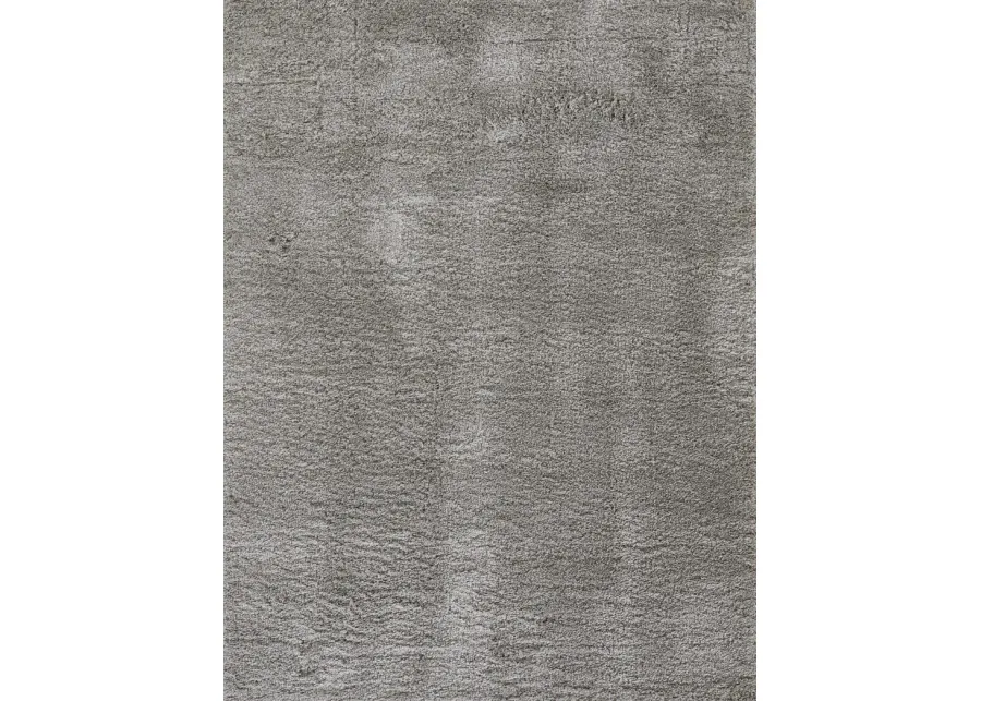 Novogratz Nola Shag Light Grey - 5 3  x 7 0  Area Rug