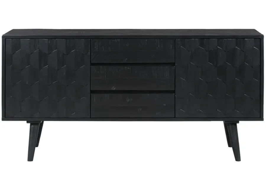 Valentina Black Buffet-Black