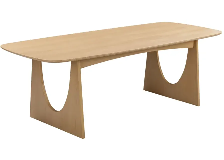 Cybill Natural Ash 94 inch Rectangular Dining Table-Natural Ash