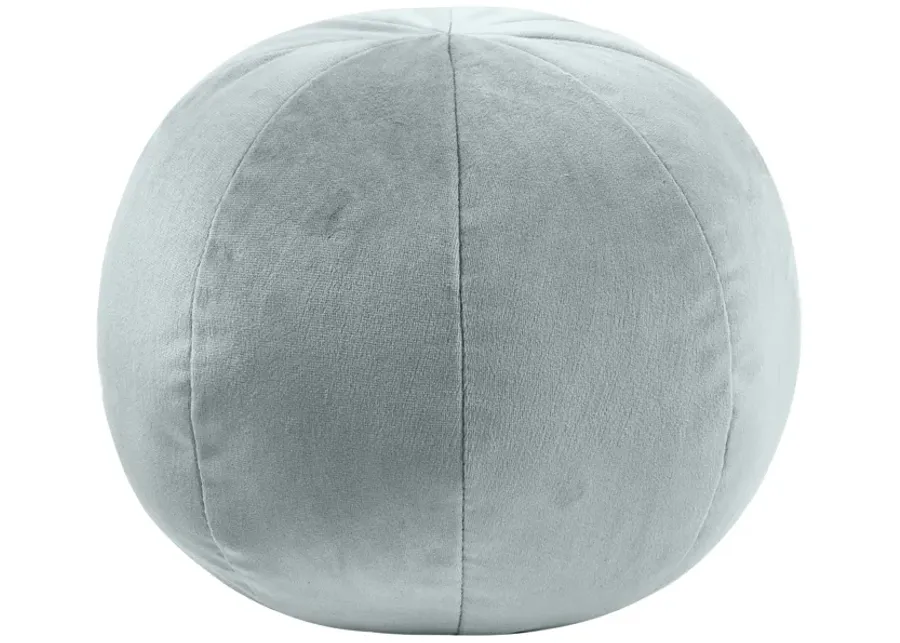 Boba 14 Inch Sea Blue Velvet Pillow-Sea Blue