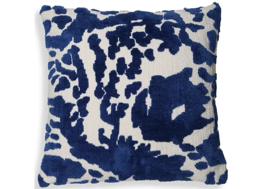 Coast Royal Blue Tufted 26" Square Pillow-Blue
