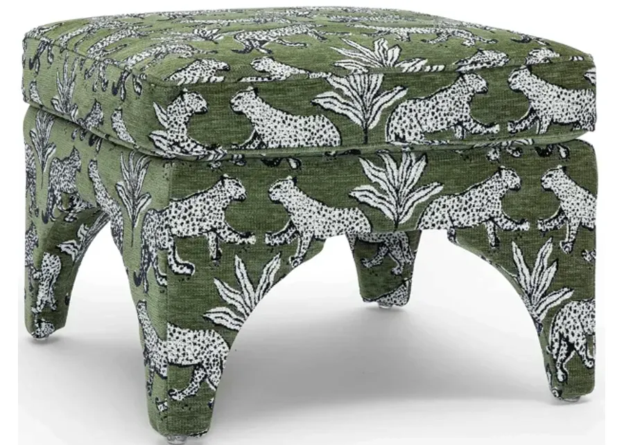 Raji Olive Green Leopard Jacquard Ottoman-Olive Green 1 94552-raji-olive-green-leopard-jacquard-ottoman-olive-green-1.webp