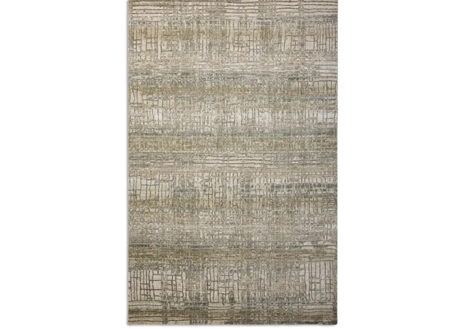 Wyatt Lagoon Gold Area Rug - 2 6  x 4 0 