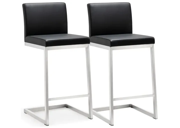 95312-parma-black-performance-vegan-leather-and-stainless-steel-counter-stool-set-of-2-black-1.webp