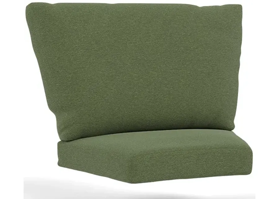 Bliss Curved Wedge Cushion High Back-Bliss Fern