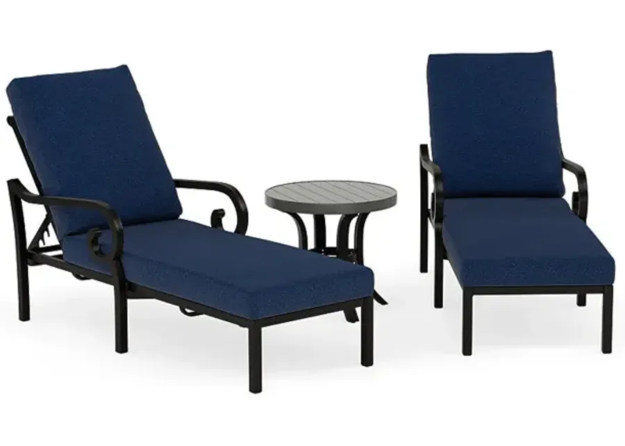 Rancho Chaise Set-Bliss Midnight