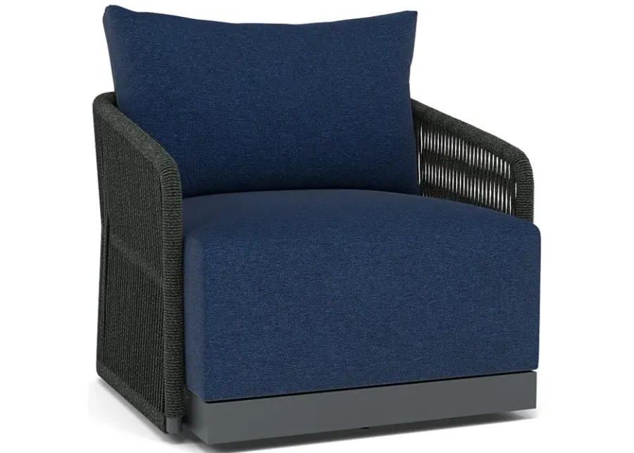 Villa Club Swivel Chair-Bliss Midnight