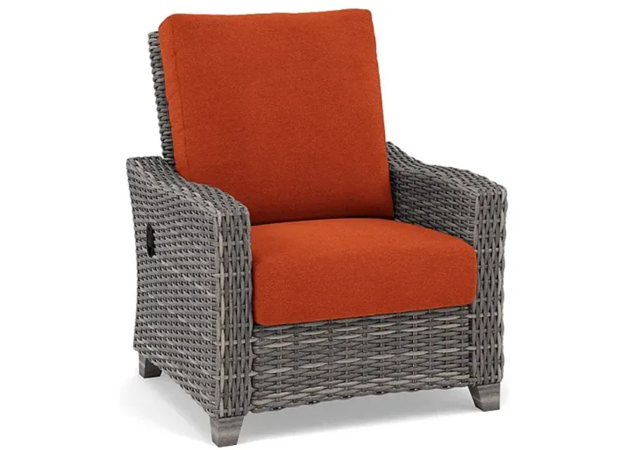 Edge Hill Club Recliner-Bliss Clay