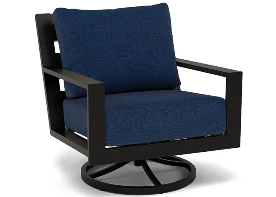 Peninsula Club Swivel Rocker-Bliss Midnight
