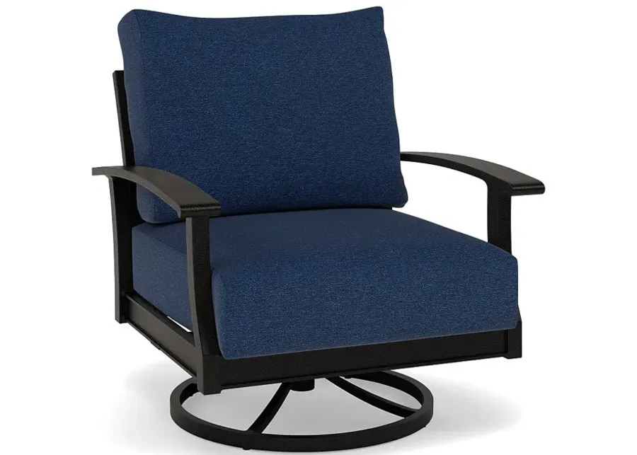 Newport Club Swivel Rocker-Bliss Midnight
