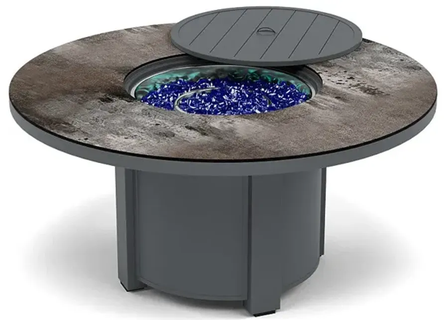 54" Round Chat Fire Pit Table - Multiple Colors and Top Patterns-Graphite 1 95716-54-round-chat-fire-pit-table-multiple-colors-and-top-patterns-graphite-1.webp