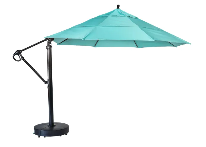 13' Easy Tilt-Lift Galtech Cantilever Umbrella-Aruba