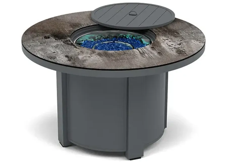 44" Round Chat Fire Pit Table - Multiple Colors and Top Patterns-Graphite 1 95827-44-round-chat-fire-pit-table-multiple-colors-and-top-patterns-graphite-1.webp