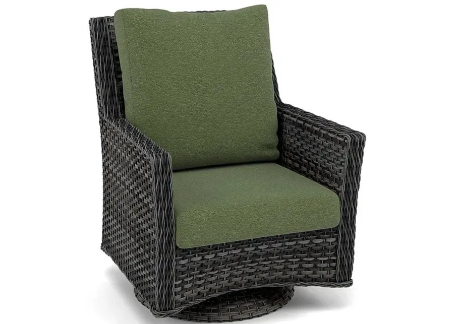 Inverness Club Swivel Glider-Bliss Fern