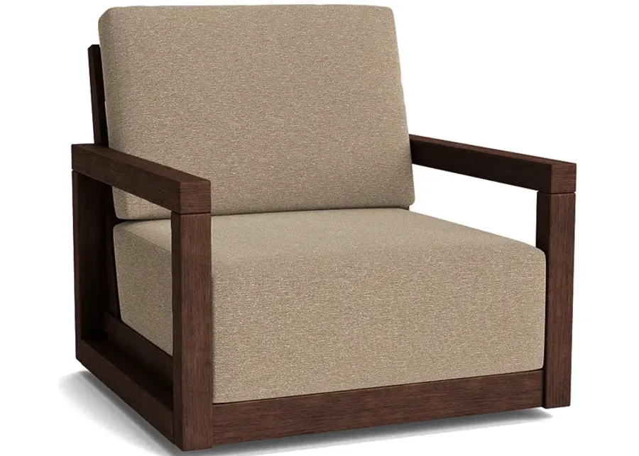 Frame Club Swivel Chair-Bliss Burlap