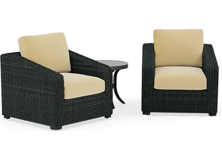 Madison Club Chair Set-Bliss Buttercup