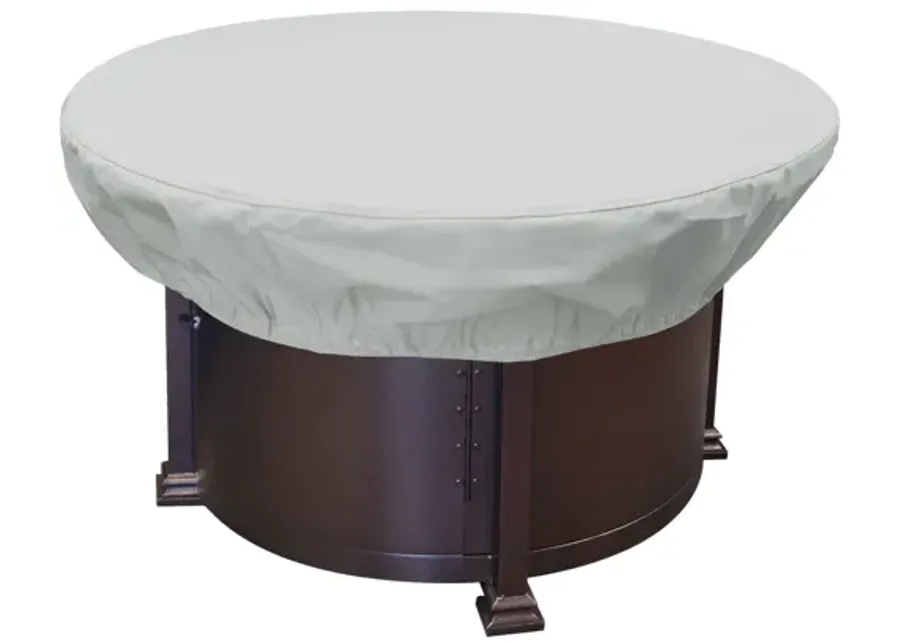 Round or Square Fire Pit/Table/Ottoman Protective Cover-43
