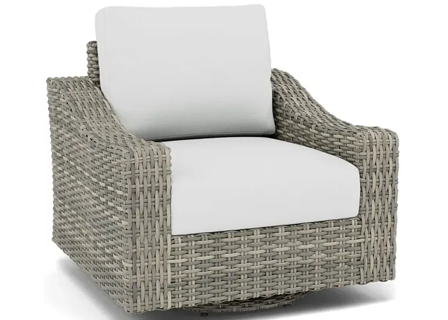 Loire Valley Club Swivel Glider-Bliss Ultra Lace