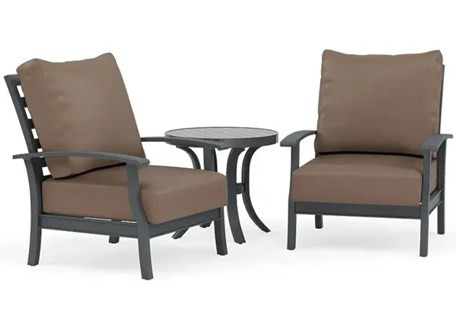 Rockport Club Chair Set-Bliss Ultra Cafe
