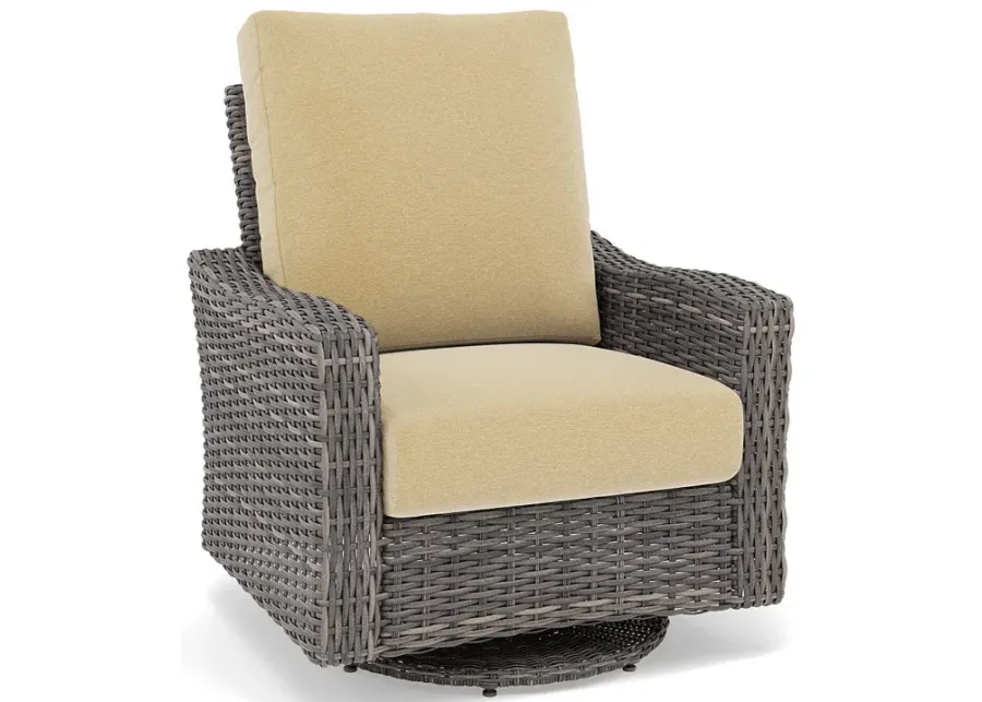Edge Hill Club Swivel Glider-Bliss Buttercup