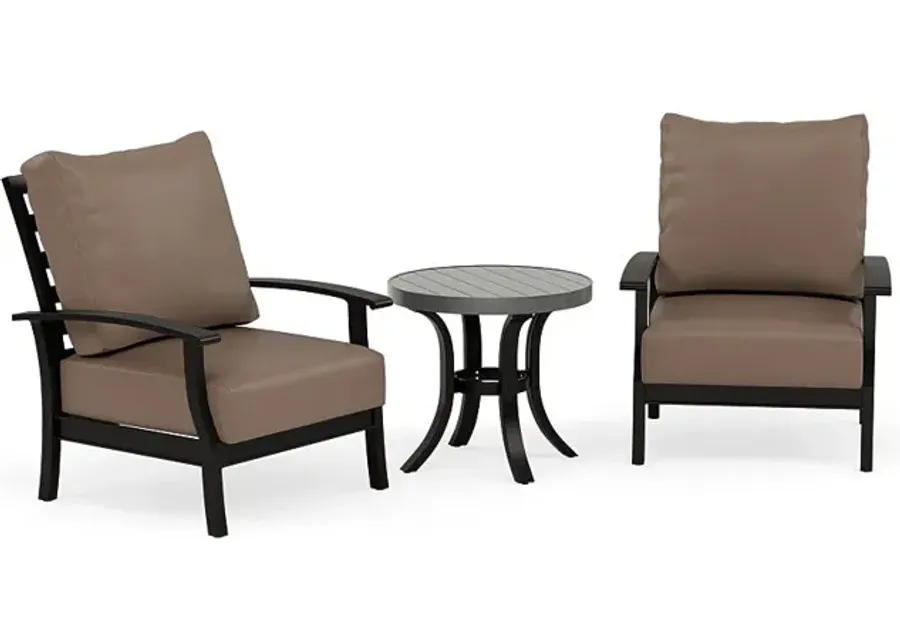 Newport Club Chair Set-Bliss Ultra Cafe