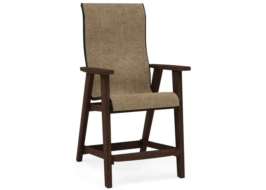 Patriot Mesh Sling Balcony Chair-Augustine Fennel Mesh