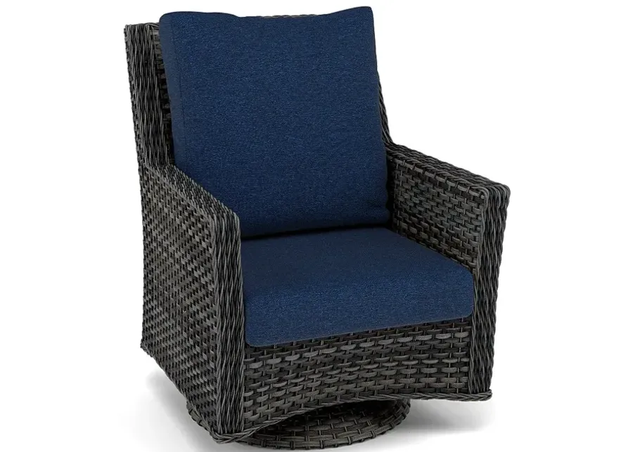 Inverness Club Swivel Glider-Bliss Midnight