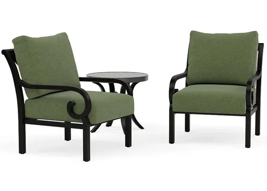 Rancho Club Chair Set-Bliss Fern