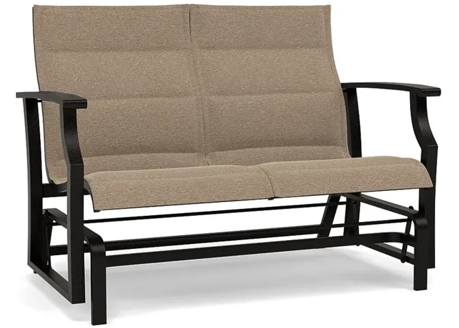 Newport Padded Sling Double Glider-Bliss Burlap
