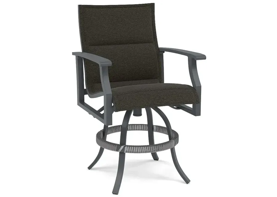 Rockport Padded Sling Balcony Chair-Bliss Coal