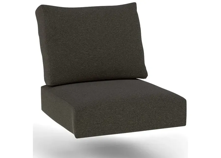 Bliss Club Chair Cushion Low Back-Bliss Coal