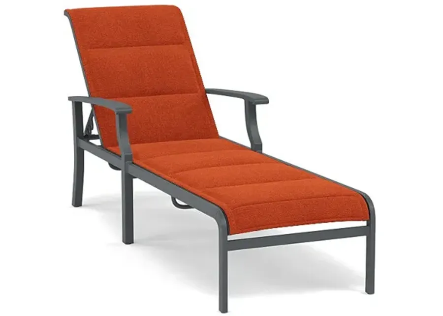 Rockport Padded Sling Chaise-Bliss Clay