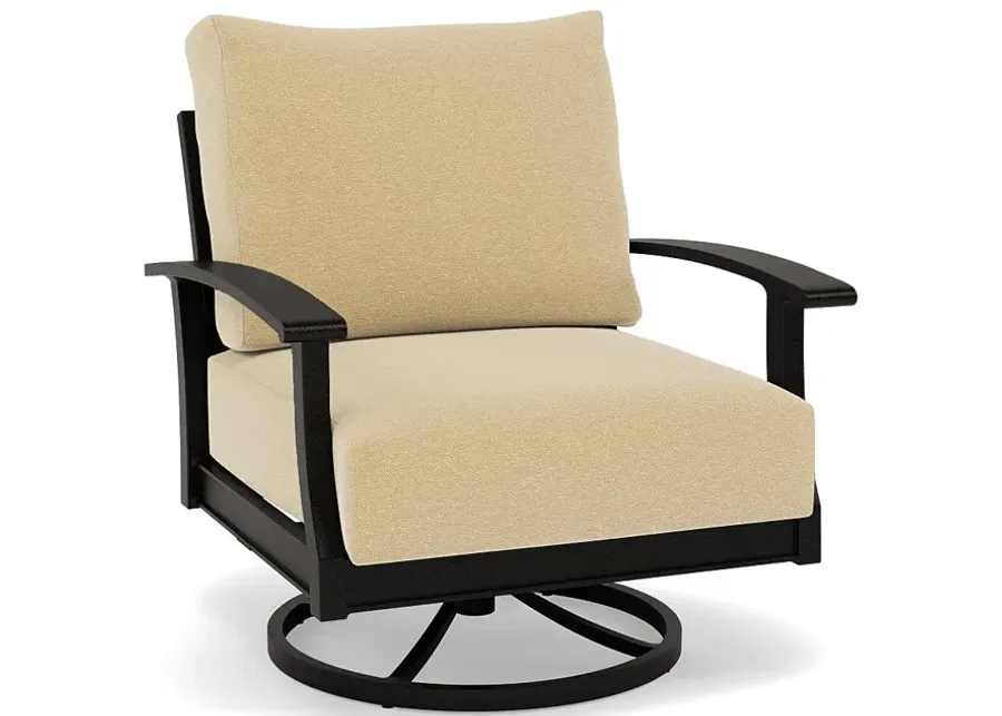 Newport Club Swivel Rocker-Bliss Buttercup