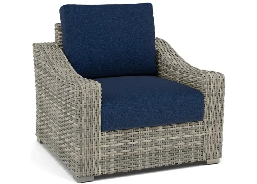 Loire Valley Club Chair-Bliss Midnight