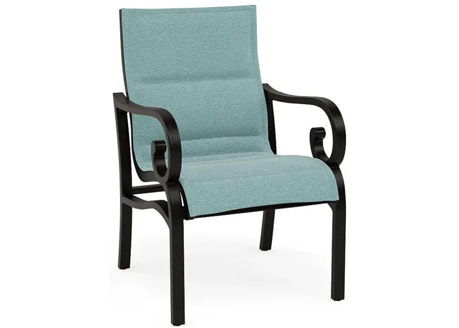 Rancho Padded Sling Dining Chair-Bliss Spa